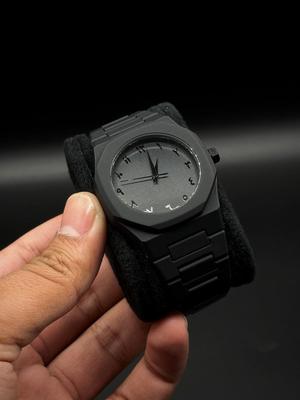 Black Stainless Steel Men's Analogue Watch