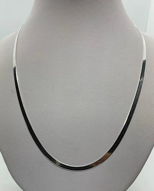 Stylish Cuban Silver Chain for Men Free Gift Included