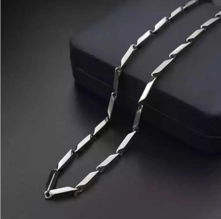 Stainless Steel Geometric Necklace for Men Women