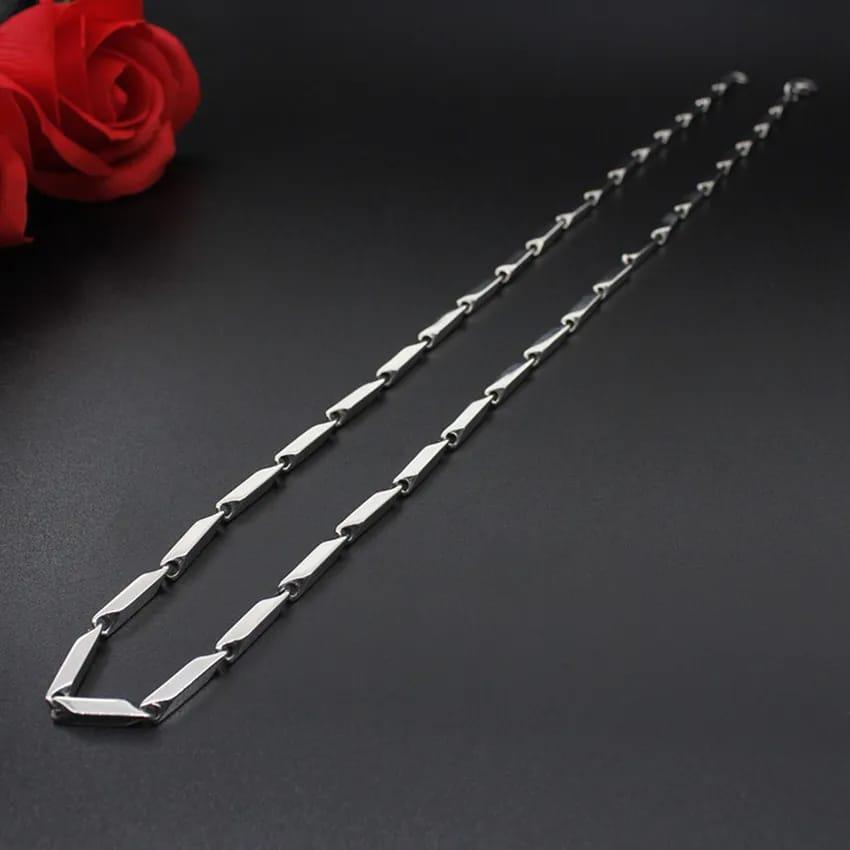 Stainless Steel Geometric Necklace for Men Women