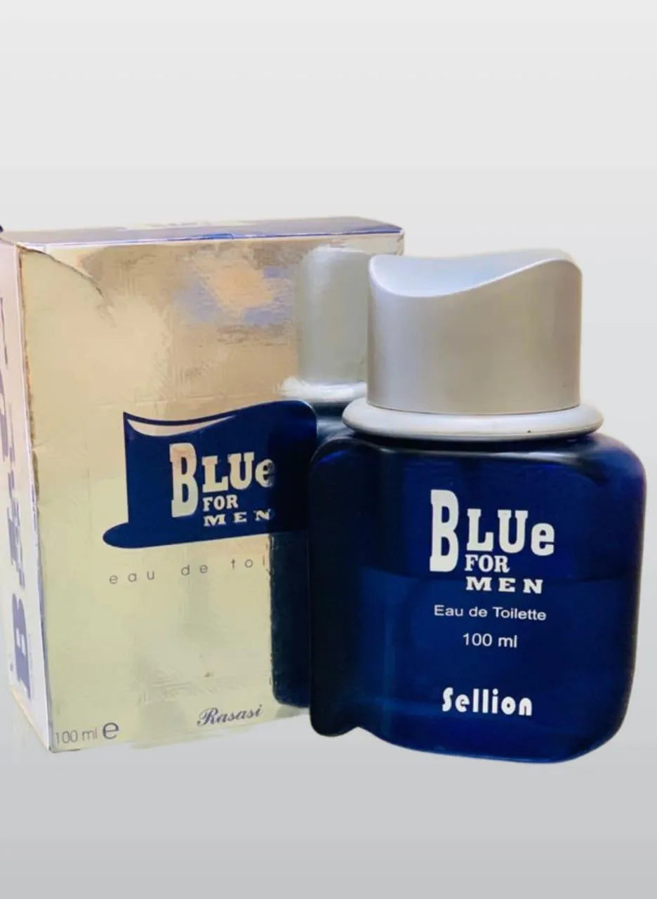 Blue For Men Eau De Toilette 100ml Sweat Resistant Perfume