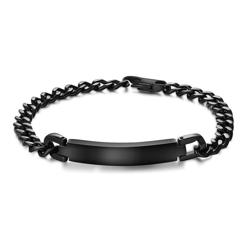 Titanium Steel Bracelet for Men, Lightweight, Durable, Silver